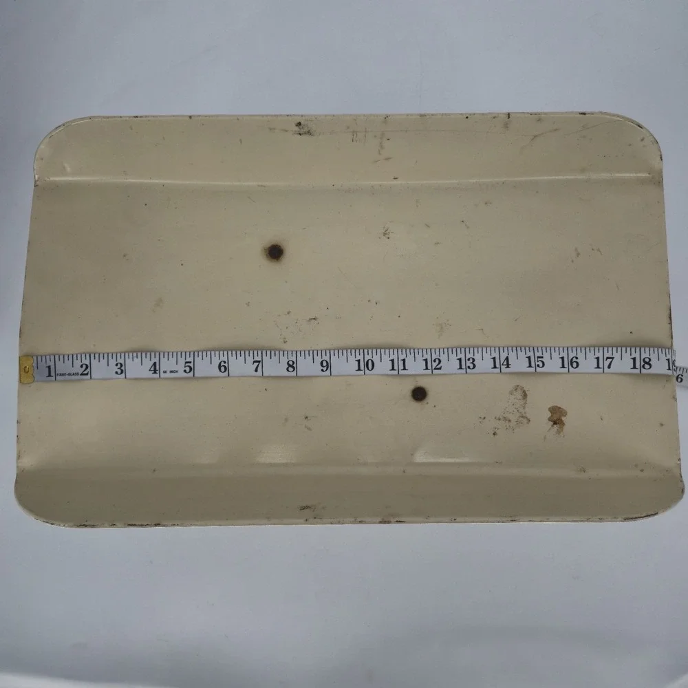 Vintage Baby Nursery Scale 30 Lb Blue Star Infant Scale Cream Metal Decor 19